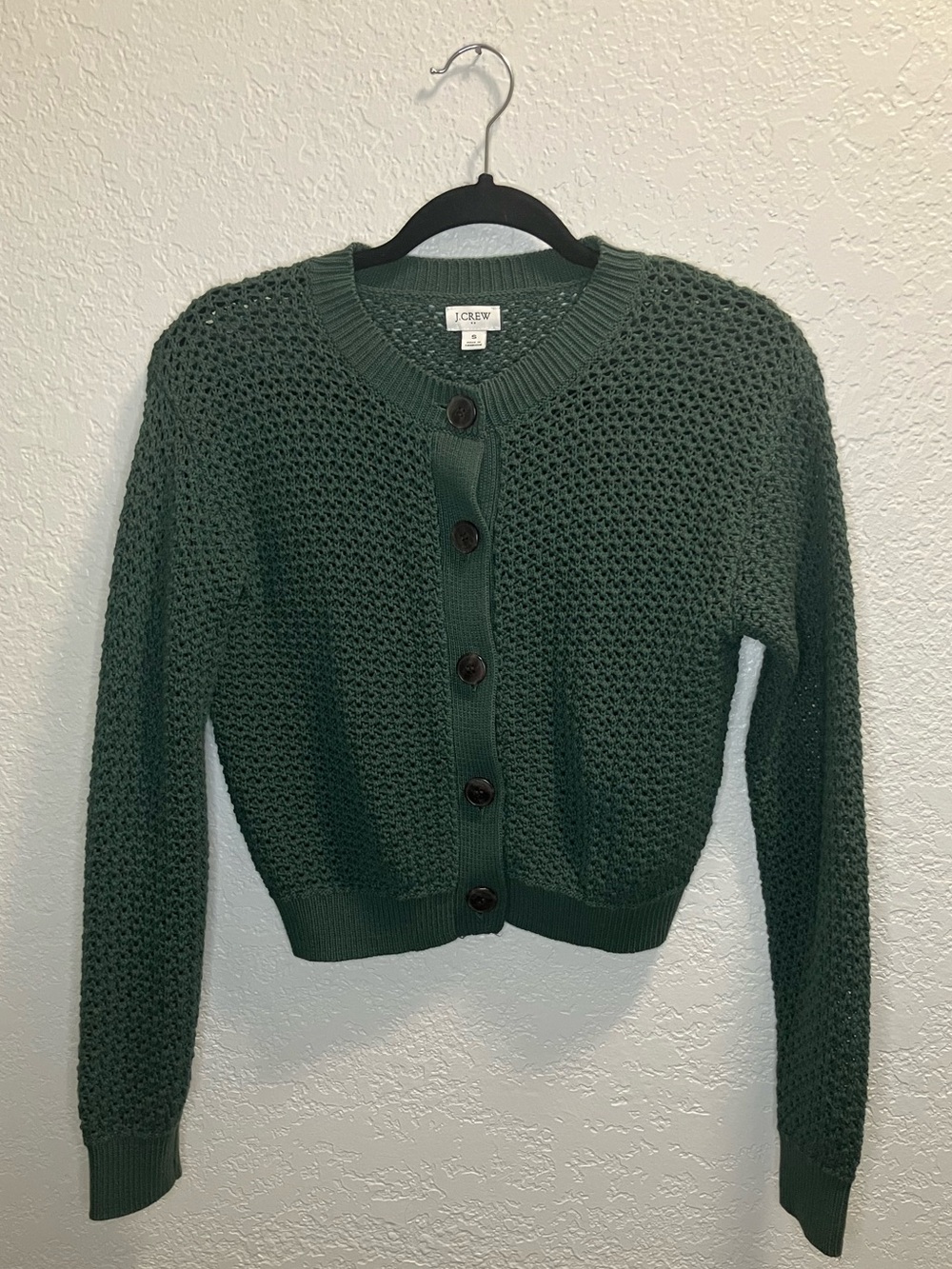 Green Sweater Cardigan